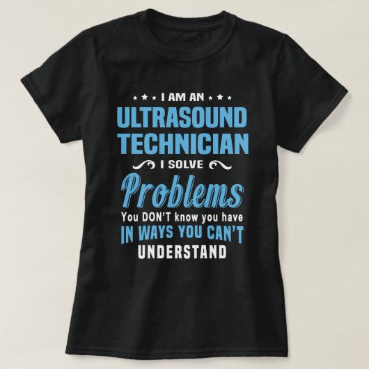 Ultraschalltechniker T-Shirt (Design vorne)