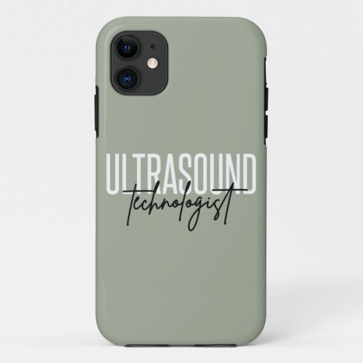 Ultraschalltechnologin | Ultrasound Tech Geschenke Case-Mate iPhone Hülle (Rückseite)