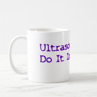 UltraschallTechs tun es in der dunklen lila Art Kaffeetasse