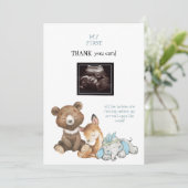 Ultrasound Foto Animal Funny Danke Baby (Stehend Vorderseite)