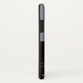 Ultrasound Foto Dusty Blue Monogram Case-Mate iPhone Hülle (Hinten/Rechts)