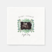 Ultrasound Foto Grüne neutrale Babydusche