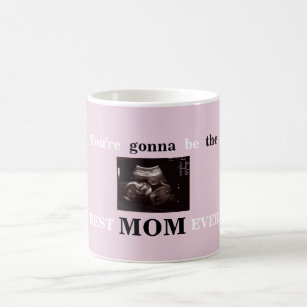 Ultrasound Foto Rosa Muttertag Beste Mama je Kaffeetasse