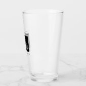 Ultrasound Foto Schwangerschaft Ankündigung Oma Glas (Links)