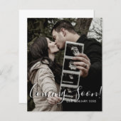 Ultrasound Foto Skript kommt bald Schwangerschaft (Vorne/Hinten)