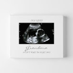 Ultrasound Geschenk für Oma New Baby Ankündigung Künstlicher Leinwanddruck<br><div class="desc">Perfekte Geschenkidee mit Ultraschallbild. Das ist der niedlichste Weg,  zum ersten Mal Ihr kleines Freudenbündel zu zeigen. Es ist die perfekte Art,  die Neuigkeiten mit Oma zu teilen,  und ein Sake,  den sie für die nächsten Jahre schätzen wird.</div>