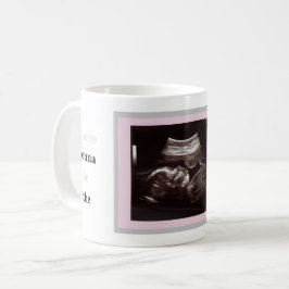 Ultrasound Pink Foto Vatertag Bester Vater je Kaffeetasse