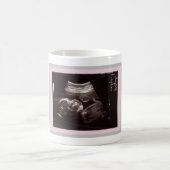 Ultrasound Pink Foto Vatertag Bester Vater je Kaffeetasse (Mittel)