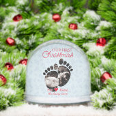 Ultrasound Pregnancy Announcement 1st Christmas Schneekugeln (Weihnachten)