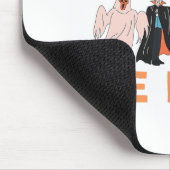 Ultrasound Tech Ghosts Vascular Tech Sonographe H Mousepad (Ecke)