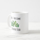 Ultrasound Tech Sonographen Geschenk Tasse Kaffee  (Vorderseite Links)