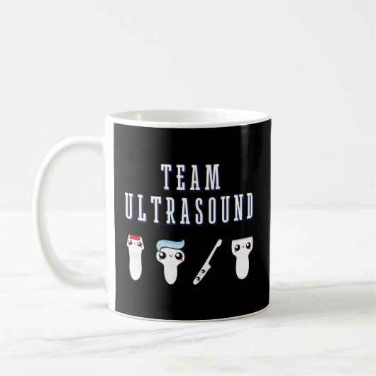 Ultrasound Tech Sonographen Radiologieteam Sonogig Kaffeetasse (Links)