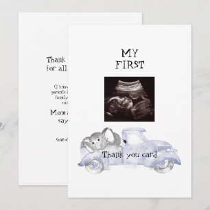 Ultrasound Vintag Blue Truck Danke Funny