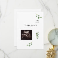 Ultrasound White Vielen Dank Baby Point-Ansicht