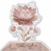 Ultraviolet Infinite Neon Blossom Vinyl Sticker (Vorderseite)