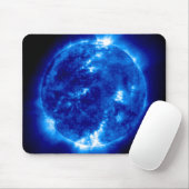 UltraViolet Reflection in Blue Mousepad (Mit Mouse)