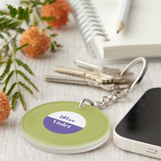 Ultraviolett-Design 2018 Schlüsselanhänger (Vorderseite rechts)