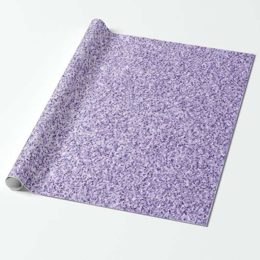 Ultraviolett-lila Glitzer-Glitzern Geschenkpapier (Ungerollt)