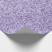 Ultraviolett-lila Glitzer-Glitzern Geschenkpapier (Ecke)