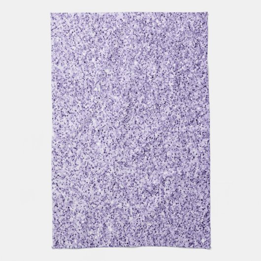 Ultraviolett-lila Glitzer-Glitzern Geschirrtuch (Vertikal)