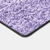 Ultraviolett-lila Glitzer-Glitzern Schreibtischunterlage (Ecke)