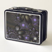 Ultraviolett Metall Brotdose (Rückseite)