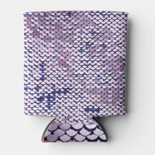 Ultraviolett-Sequin: Glitzer Shiny Texture. Dosenkühler