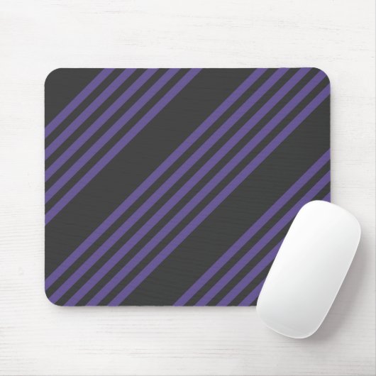 Ultraviolett- und Holzkohle-5-Streifen-Muster Mousepad (Mit Mouse)