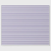 Ultraviolett und weiß, fünf Streifen Geschenkpapier (Flach)