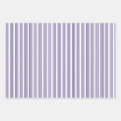 Ultraviolett und weiß, fünf Streifen Geschenkpapier Set (Vorderseite 3)