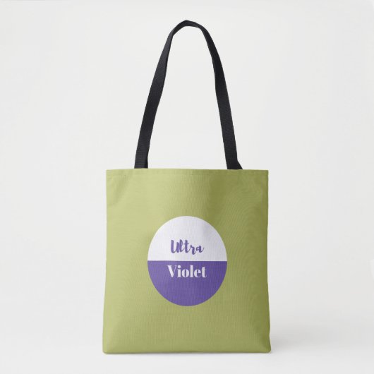 Ultraviolettdesign Tasche (Vorderseite)