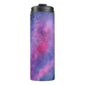 Ultraviolette Galaxie Thermosbecher (Vorderseite)