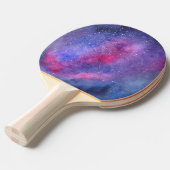 Ultraviolette Galaxie Tischtennis Schläger (Vorderseite)