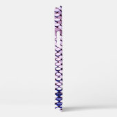 Ultraviolette, lebendige Sequenzer Glitzer glänzen Case-Mate iPhone Hülle (Rückseite / Rechts)