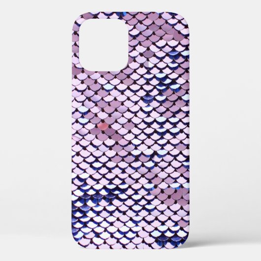 Ultraviolette, lebendige Sequenzer Glitzer glänzen Case-Mate iPhone Hülle (Rückseite)