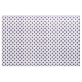 Ultraviolette Polka-Punkte auf weiß Stoff (Yard (91,4 cm))