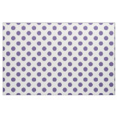 Ultraviolette Polka-Punkte auf weiß Stoff (Fat Quarter (45,7 x 55,9 cm))