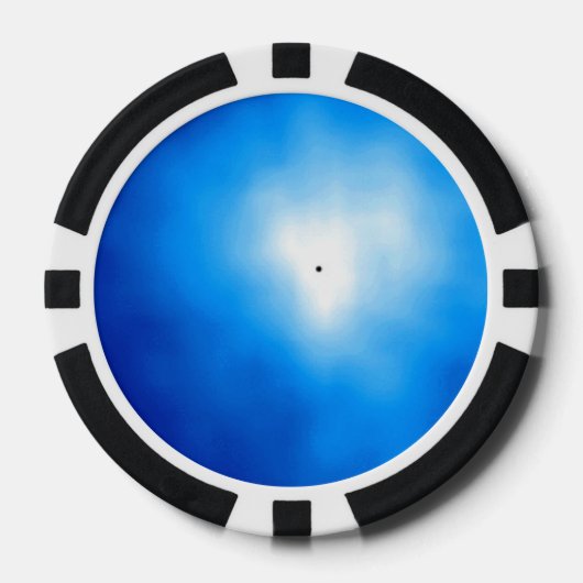 Ultraviolette Strahlung aus Wasserstoffatomen in K Pokerchips (Vorderseite)