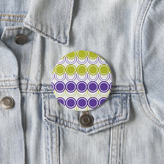 Ultraviolette und grüne Kreise Button (Beispiel)