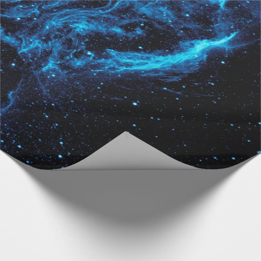Ultraviolettes Bild des Cygnus-Schleifennebels Geschenkpapier (Ecke)