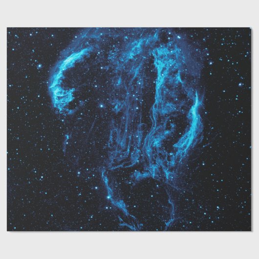 Ultraviolettes Bild des Cygnus-Schleifennebels Geschenkpapier (Flach)