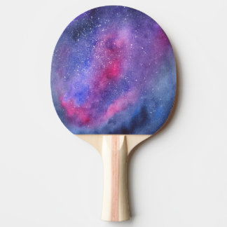 Ultraviolettes Galaxie Klingeln Pong Paddel Tischtennis Schläger