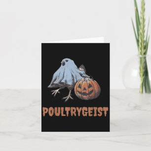 Ultrygeist Halloween Hühnenghost Karte