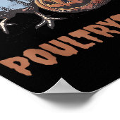 Ultrygeist Halloween Hühnenghost Poster (Ecke)