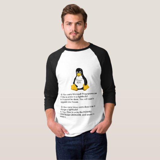 Ultumix Linux-T - ShirtTux T-Shirt (Vorne ganz)