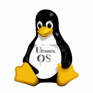 Ultumix Linux TUX Skulptur Freistehende Fotoskulptur