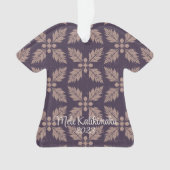 "Ulu Poni & Sand, reversible Māla Lani Ornament (Vorderseite)