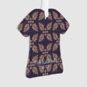 "Ulu Poni & Sand, reversible Māla Lani Ornament (Vorderseite)