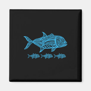 Ulua-Angeln Native Hawaiian - Hawaiianischer Stamm Magnet