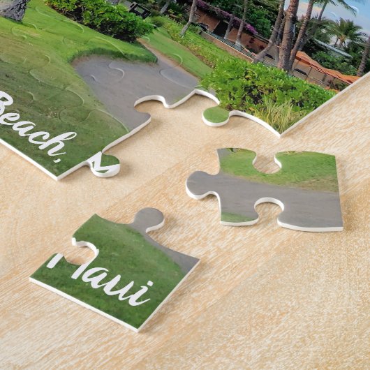 Ulua Beach Maui Palm Trees Puzzle (Seite)